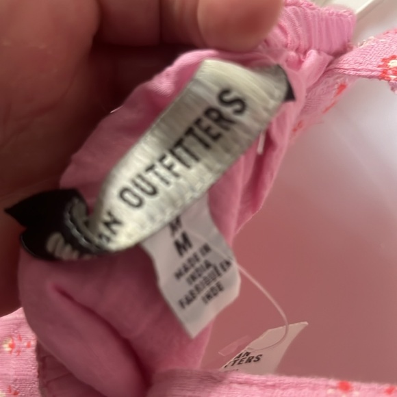 NWT Urban Outfitters Hansel Pink Heart Print Dress M - Picture 8 of 9